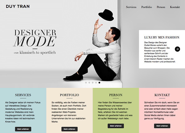 网页设计中柔和色调的使用方法10